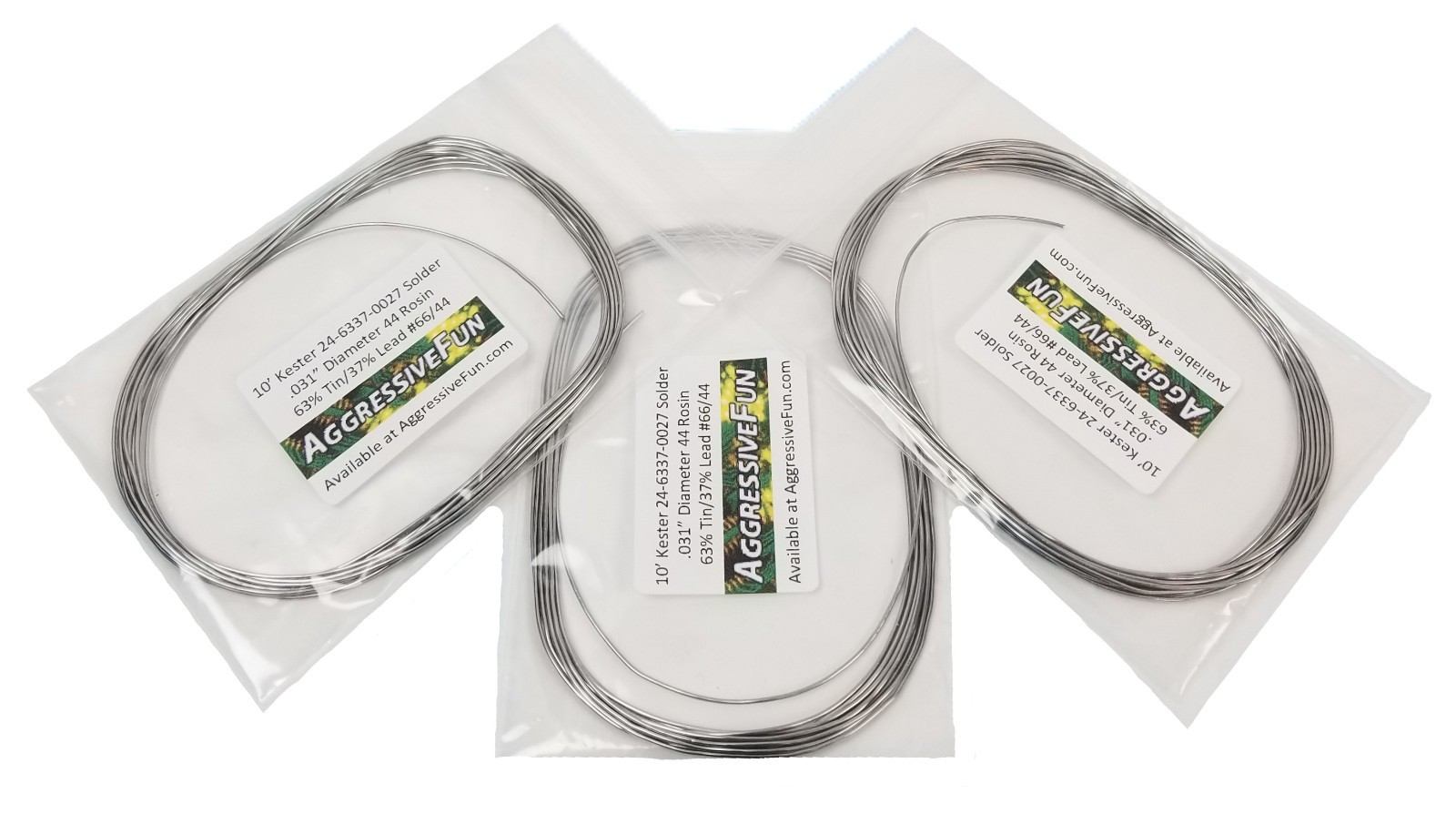 Kester 44 Rosin Core Solder .031" .8mm 63/37 Eutectic 24-6337-0027 30ft 1.1oz