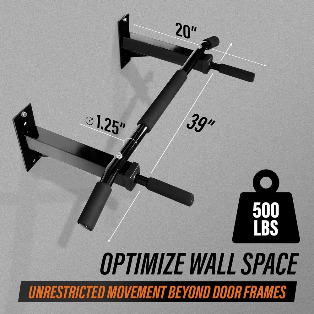 Pull Up Bar Wall Mounted Multifunctional Wall Mounted Pull Up Bar Home Gym