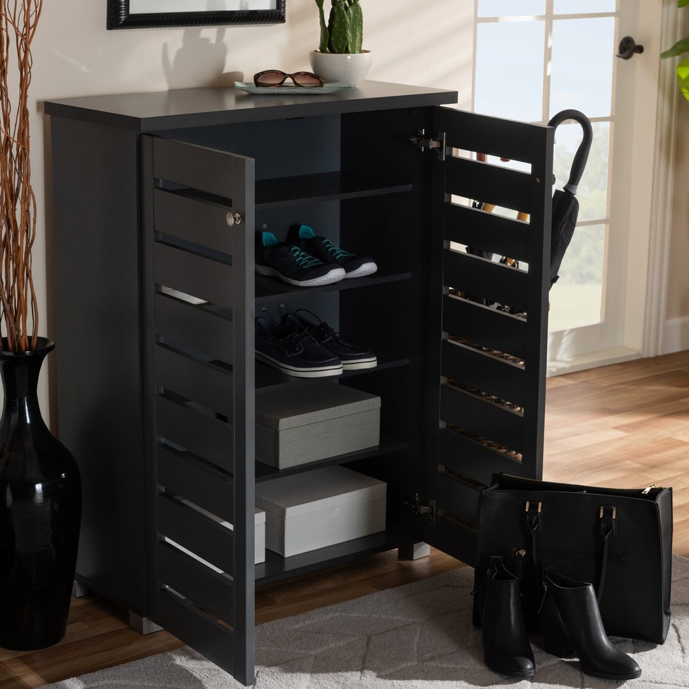 Contemporary Shoe Storage Cabinet