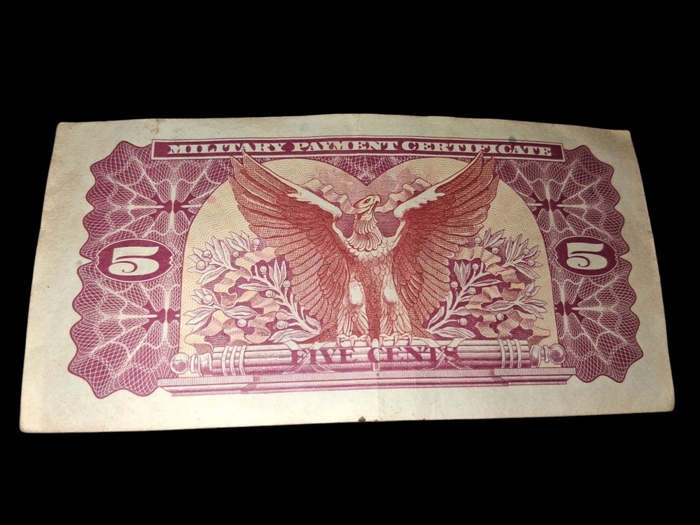 10 Count 5 Cent Military Payment Certificate