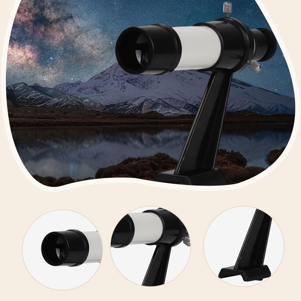 Finderscope Black Replace Lightweight with Bracket Professional Easy