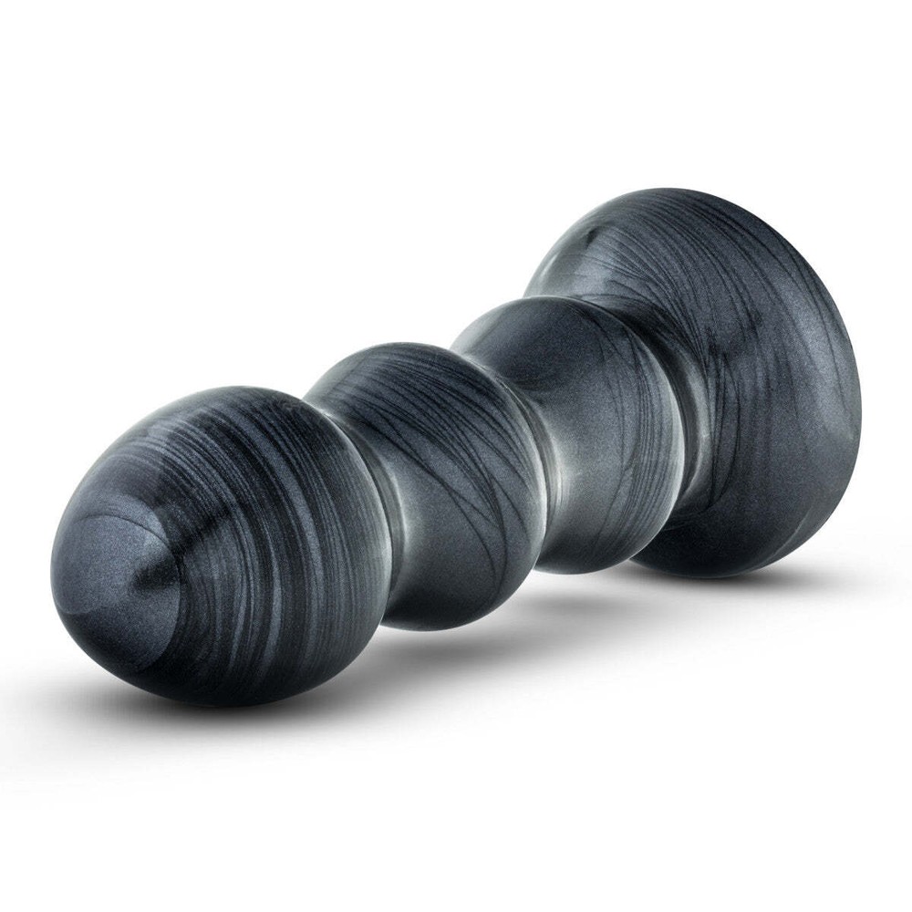 Blush Jet 7"Long Triple Ridge Buttplug-Prostate Stimulating-Suction Cup Base