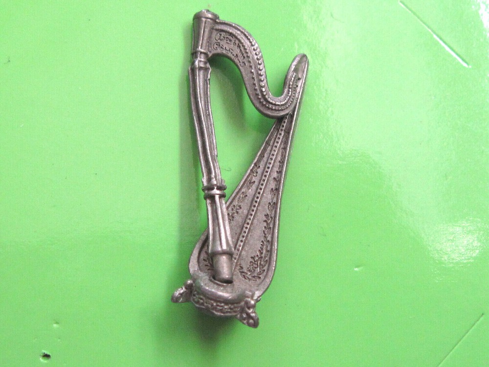 HARP - hat pin , lapel pin , hatpin GIFT BOXED