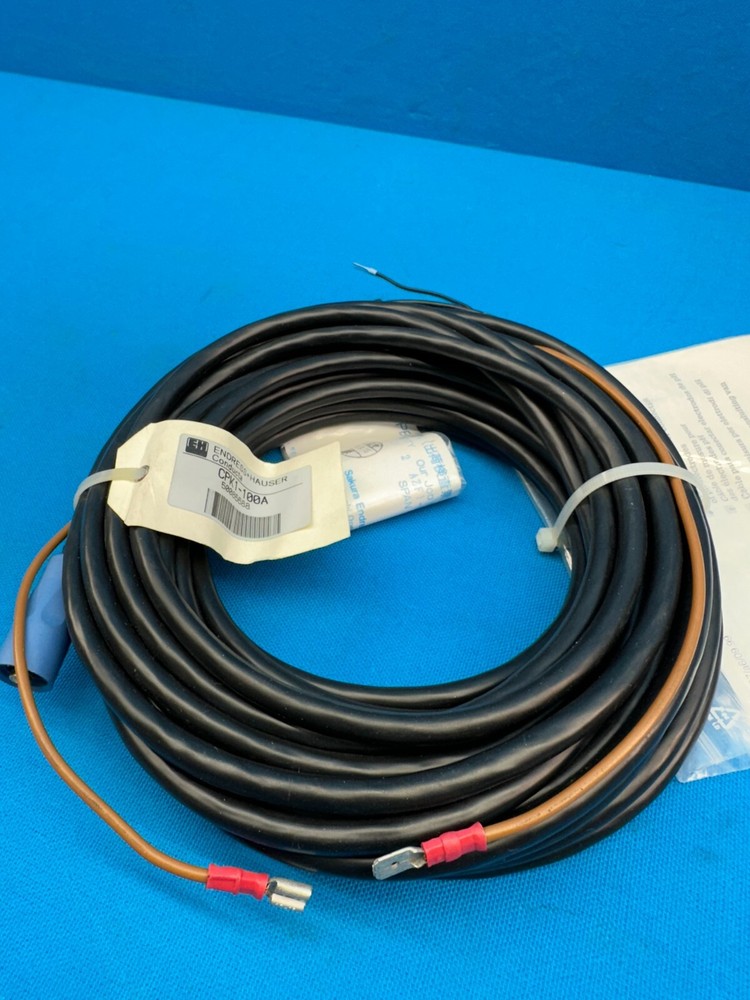 Endress+Hauser PH Measuring Black Electrode Koax-Wire Cable Plug CPK1-100A