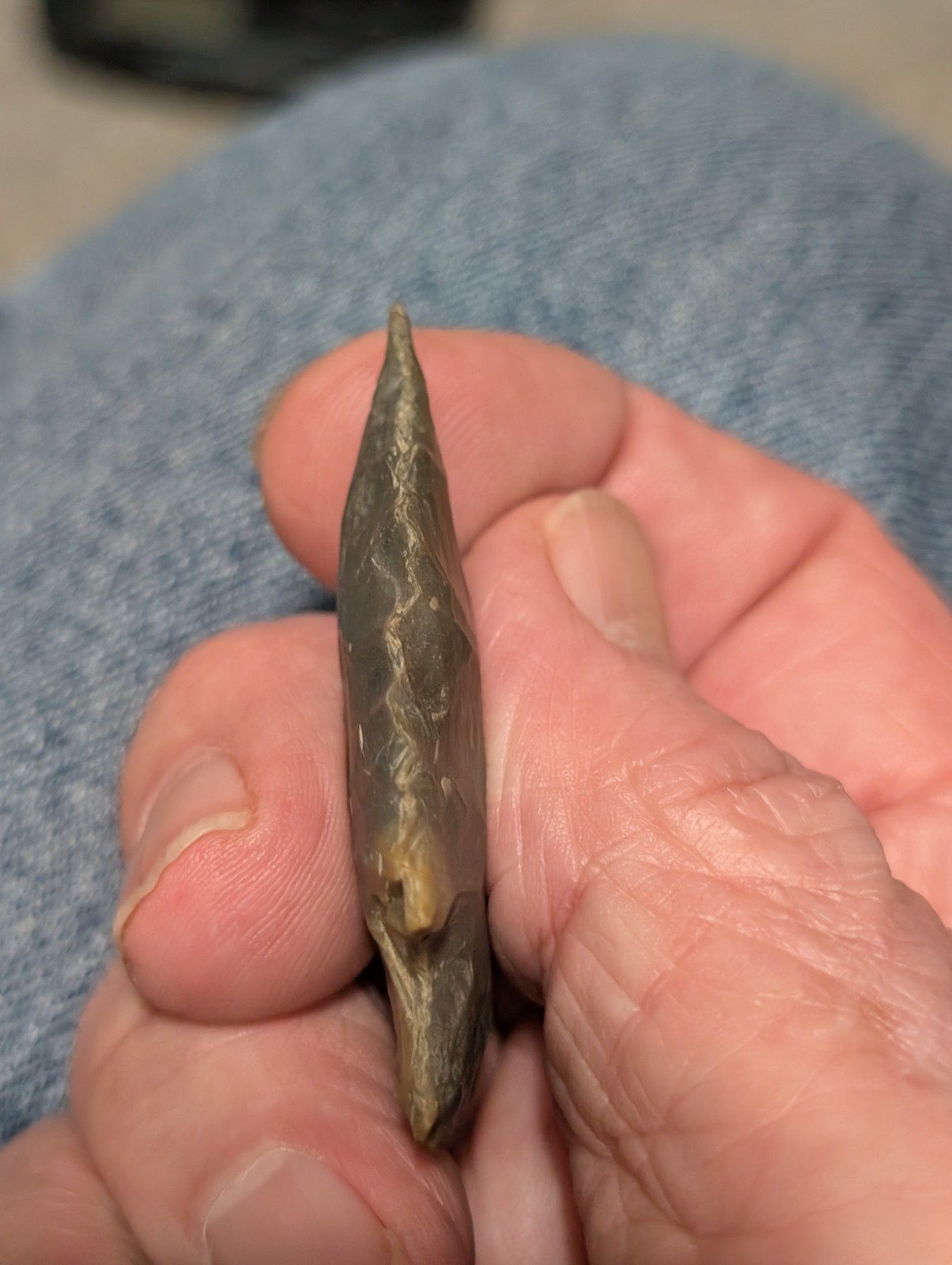 Awesome McIntire, 2 3/16", North Central Alabama, Bangor, Authentic Arrowhead