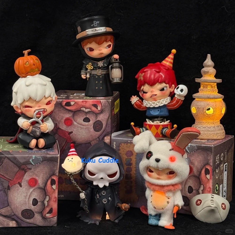 Hirono Monsters Carnival Series Figures Halloween Gift Confirmed Blind Box