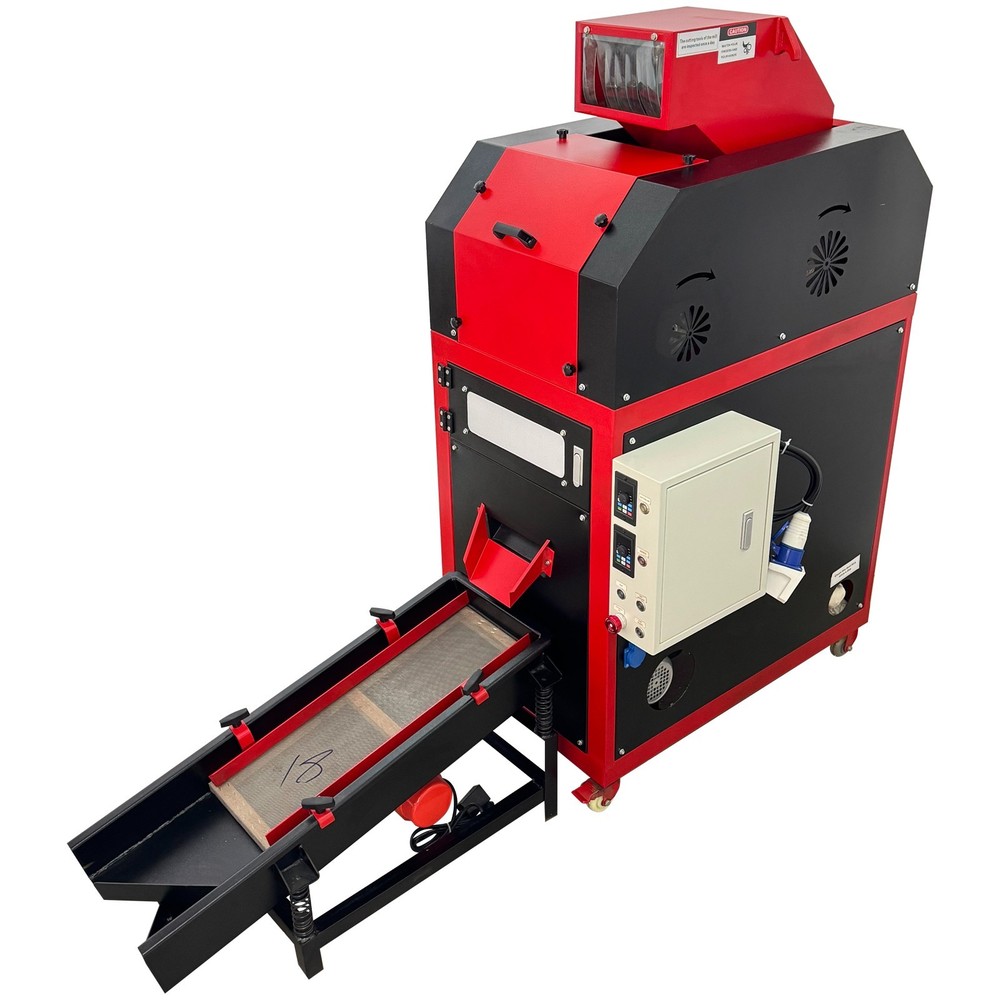 220V 1PH Fully Automatic Dry Cable Recycling Machine Copper Wire Granulator