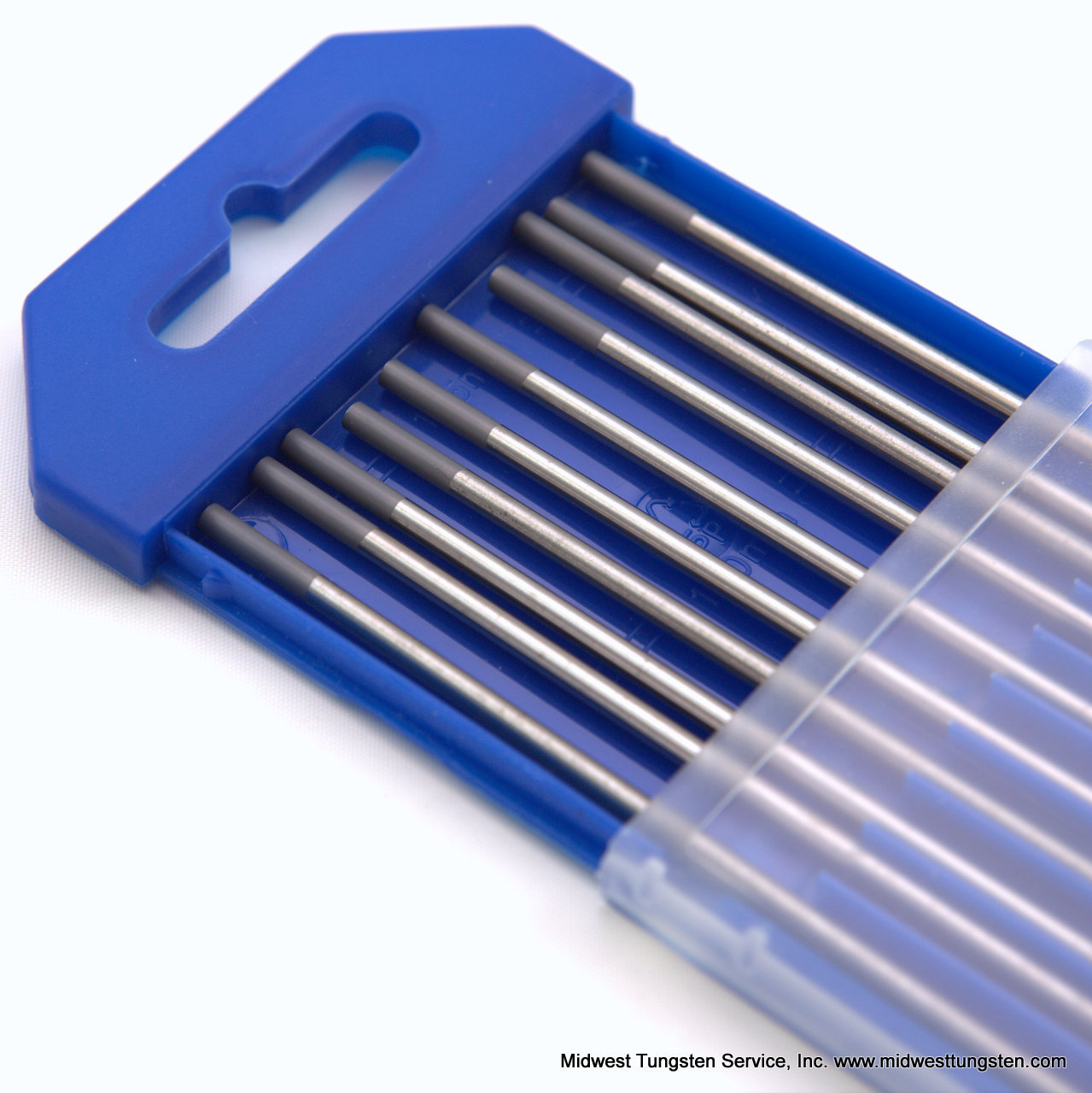 TIG Welding Tungsten Rod Electrodes 2% Ceriated 3/32” x 7” (Grey, WC20) 10PK