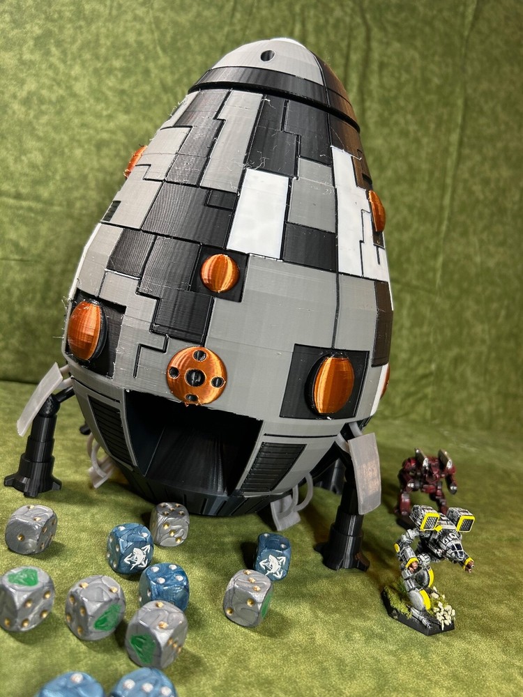 Overlord-class Dice Tower Drop Ship | Battletech | Mechwarrior Unpainted
