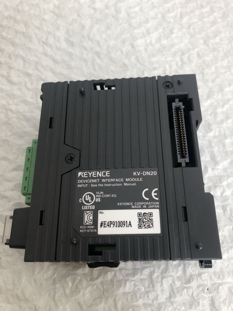 KEYENCE KV-DN20 PLC Module Guaranteed Tested Excellent USED