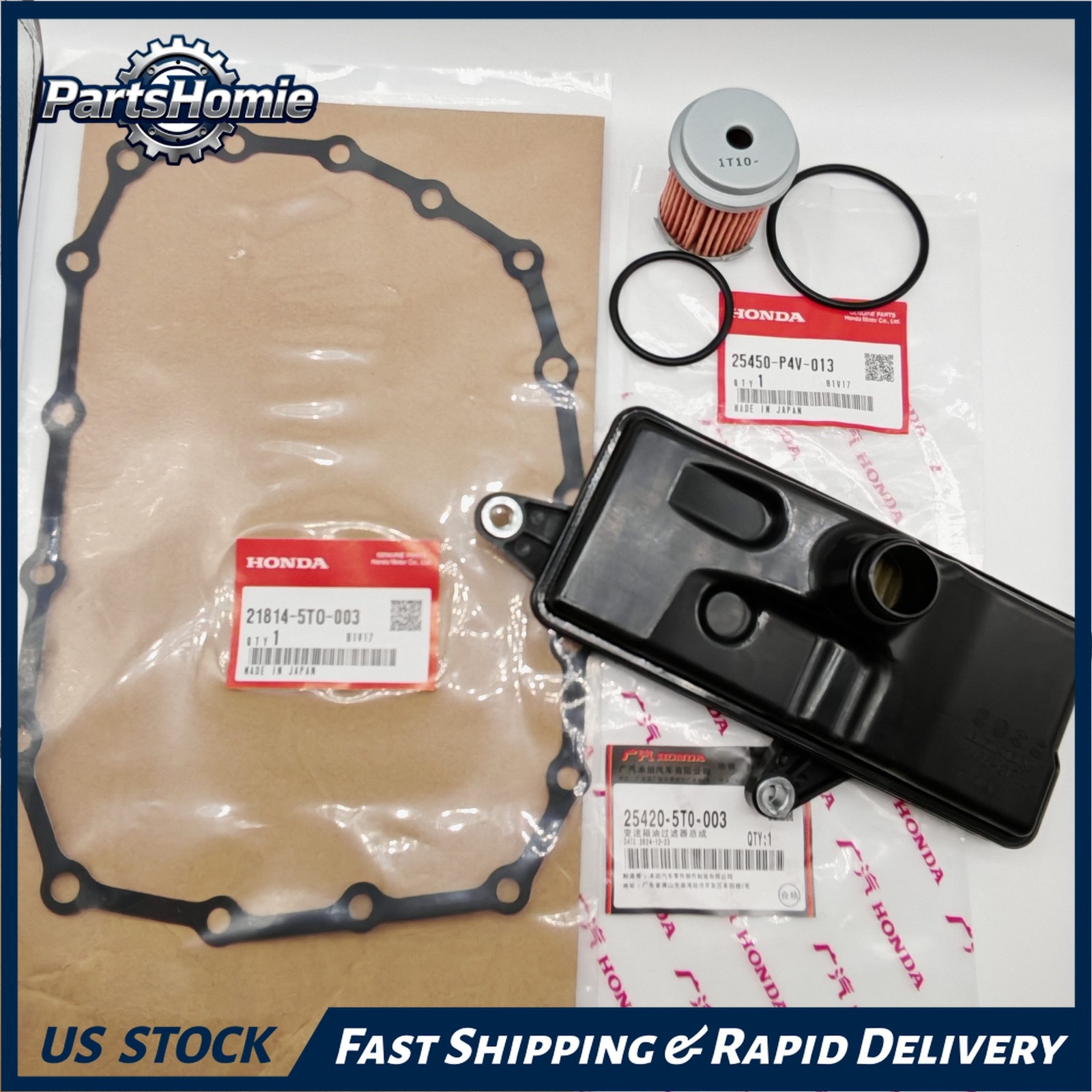 Genuine OEM Honda Transmission Filter Kit 21814-5T0-000 For 2014-2025 Civic HR-V