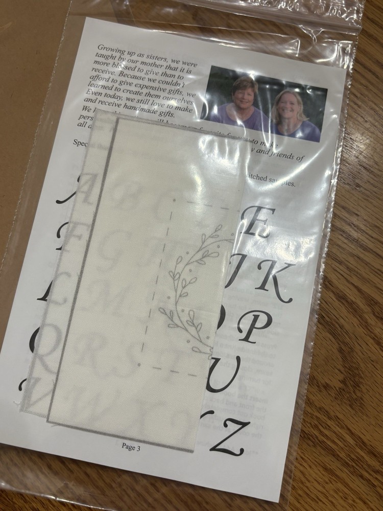 MSQC Quilted Notebook Cover Project