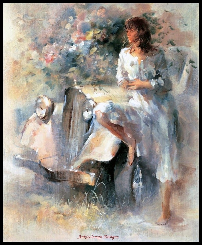 Nostalgia - Chart Counted Cross Stitch Patterns Needlework DIY DMC Color 14 ct