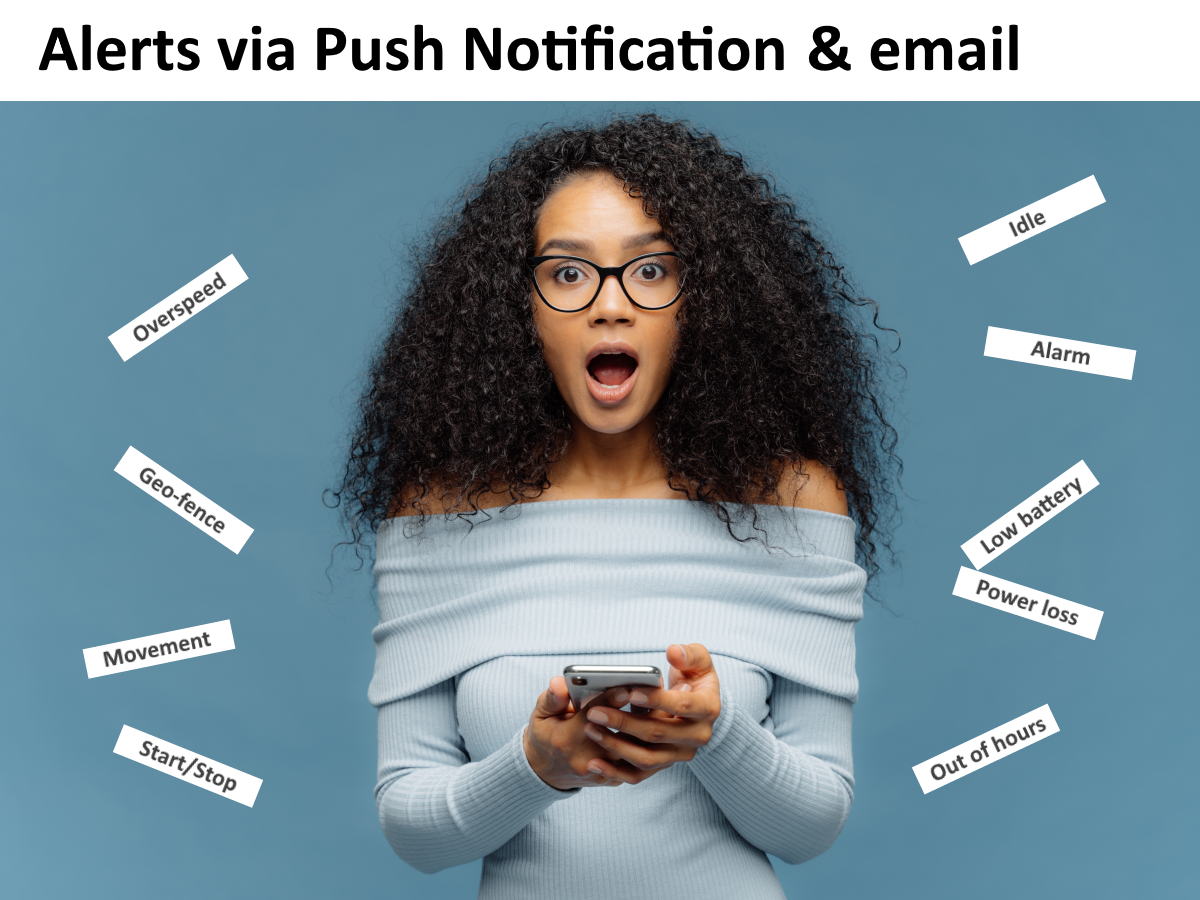 TruTrak GPS Tracking Device - Van Motorbike Caravan Car Tracker - 1 Year Bundle