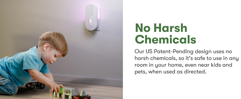 BugMD No Fly Zone Refillable UV Bug Zapper, Mosquito Zapper, Flying Insect Trap