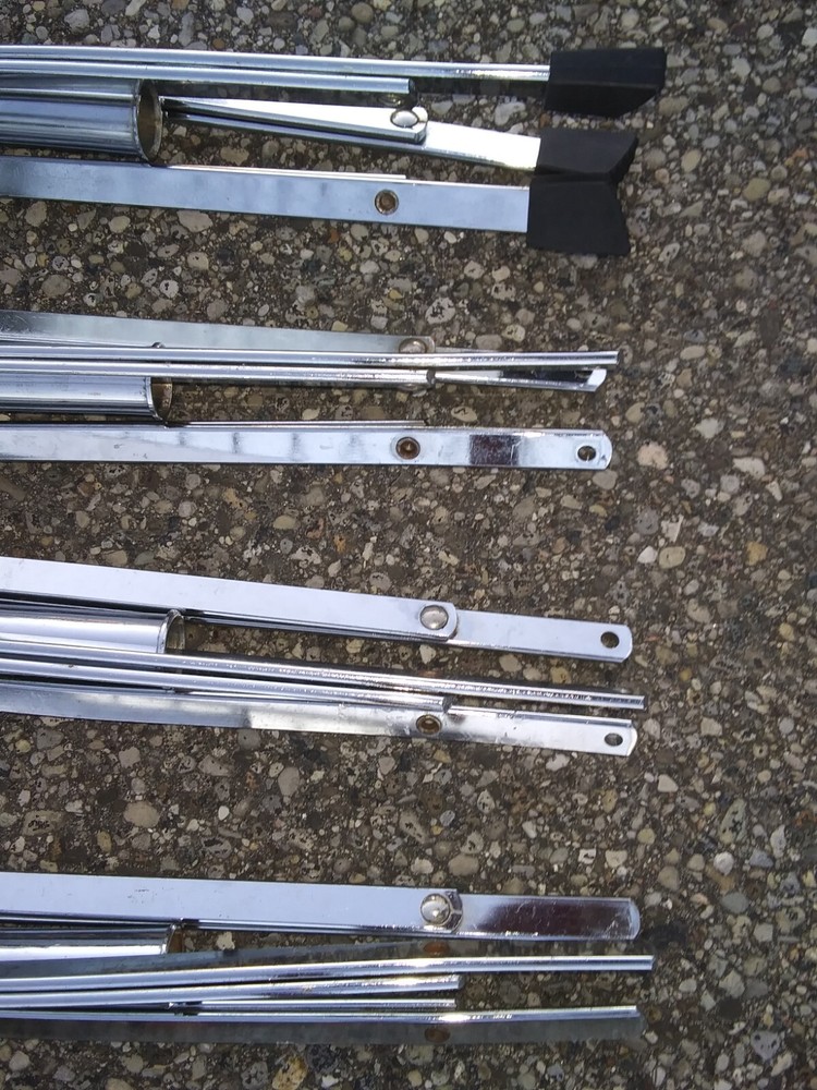 Slingerland cymbal stand bases only quantity 4