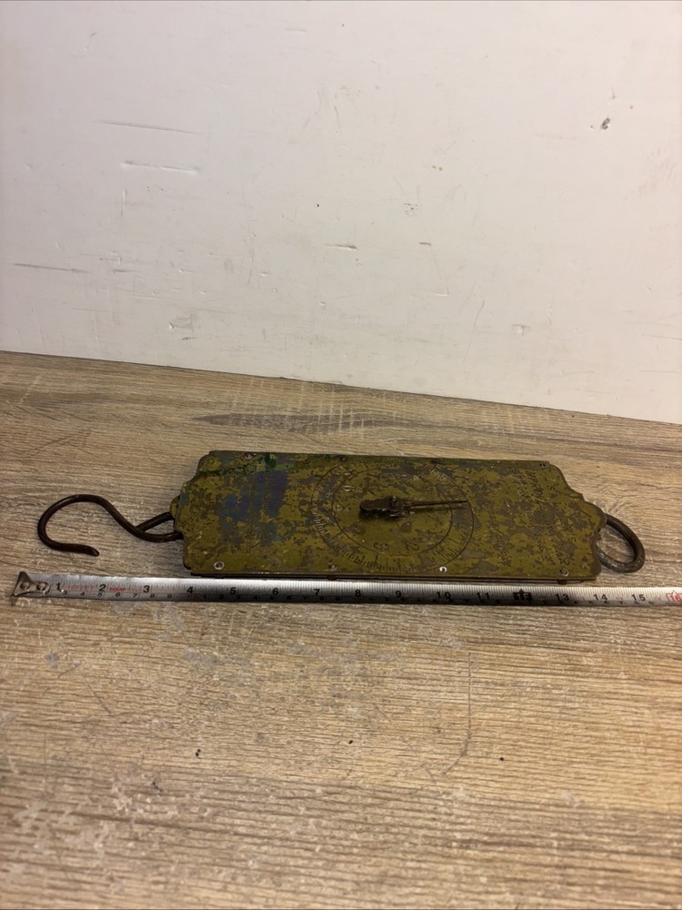 Class 2 Salters Improved Circular Spring Balance Scales Vintage Kitchenware