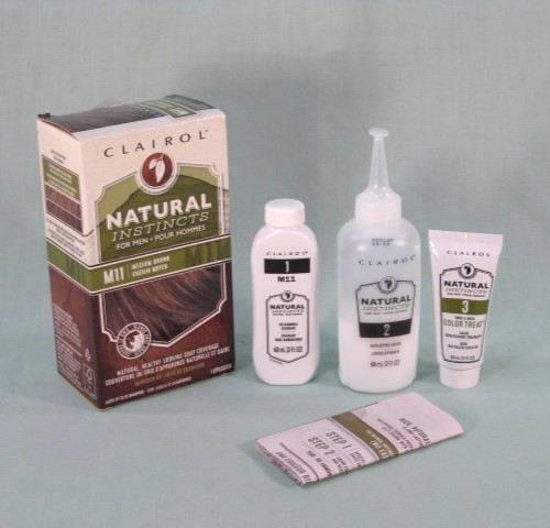 Clairol Natural Instincts For Men M11 Medium Brown Haircolor Kit Discontinued