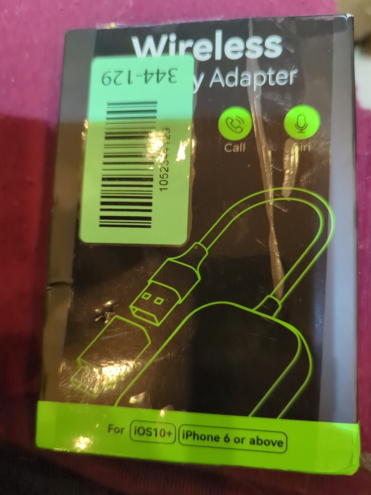 Wireless CarPlay Adapter YKCAA for Apple iPhone Black