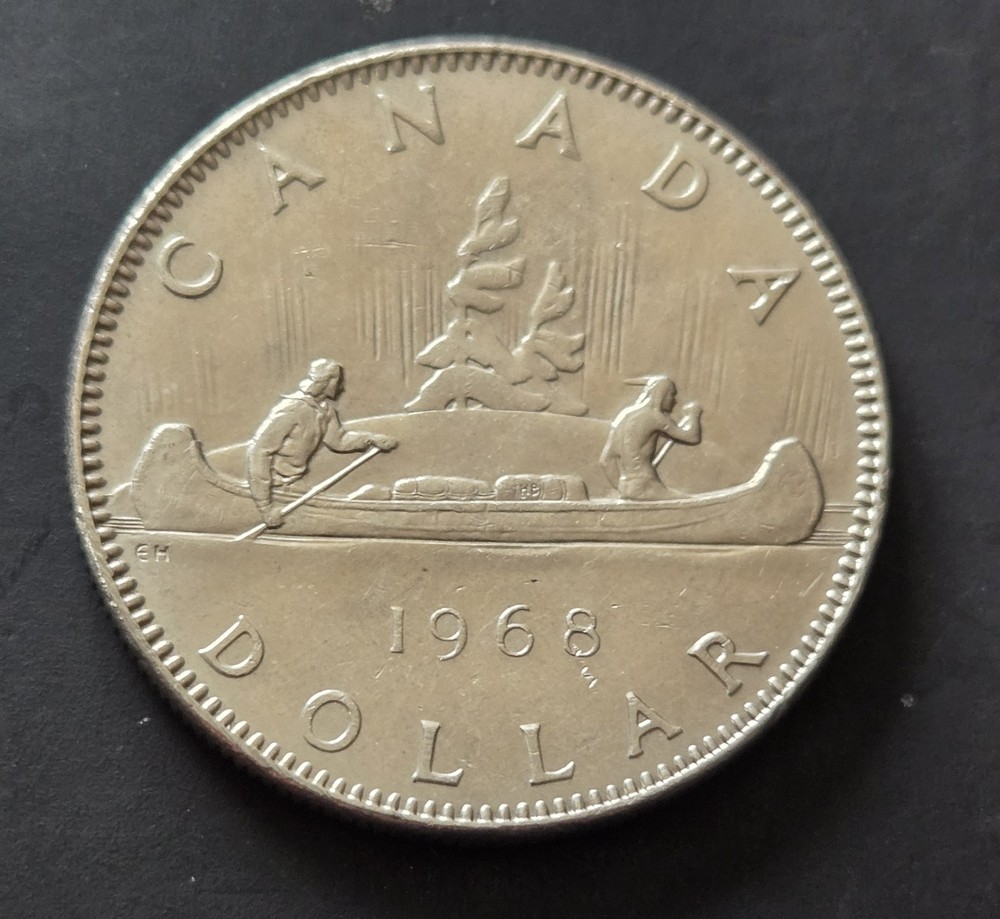 Canada, 1968 Voyageur Dollar