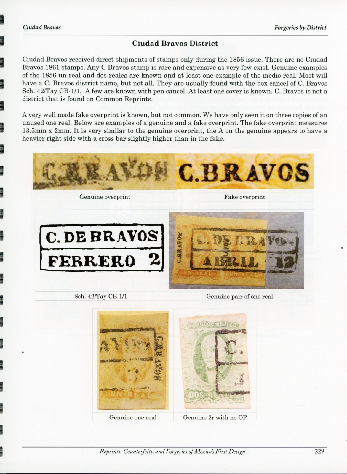 REPRINTS COUNTERFEITS and FORGERIES OF MEXICO'S FIRST DESIGN - 1856, 1861, 1867