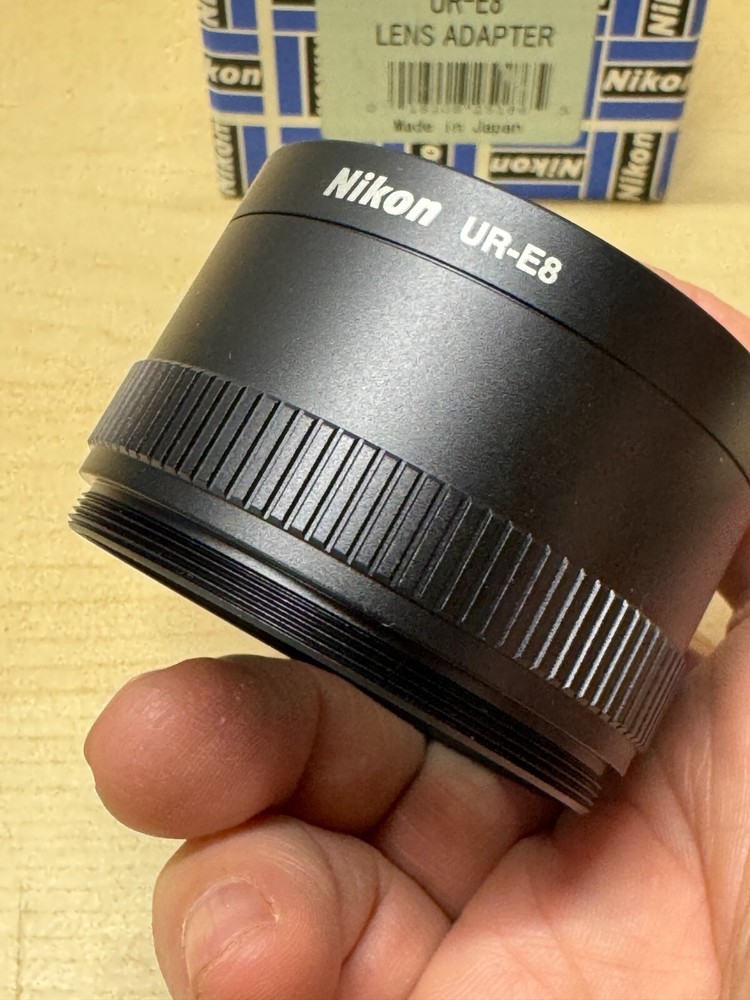 New in box - Nikon Japan UR-E6 Step-Up Ring Adapter (AF45)