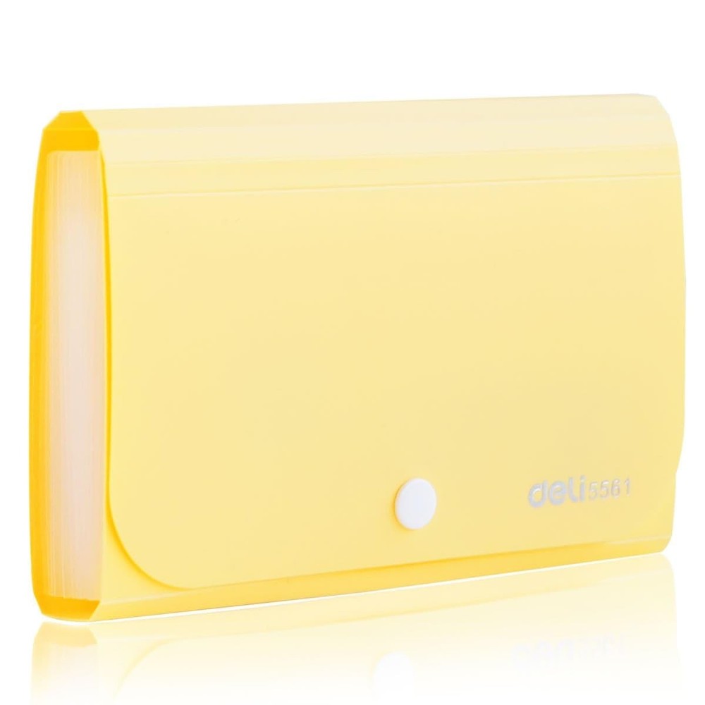 Expanding File Folder, Subdivision Accordion File Folder Mini Organizer PP Wa...