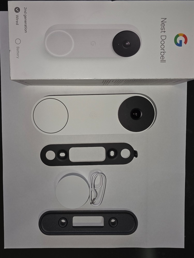 Google Nest 2nd generation wired doorbell