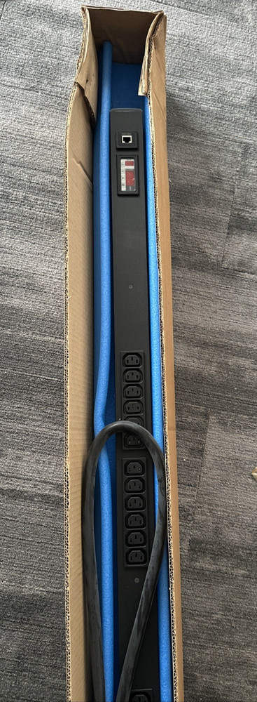 Aphel Technologies Power Distribution Unit Metered PDU Rack Mount, 24 Amp