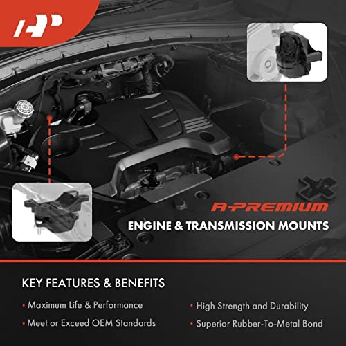 3PCS Engine Motor Mount Transmission Mount Torque Strut Mount Set Compatible