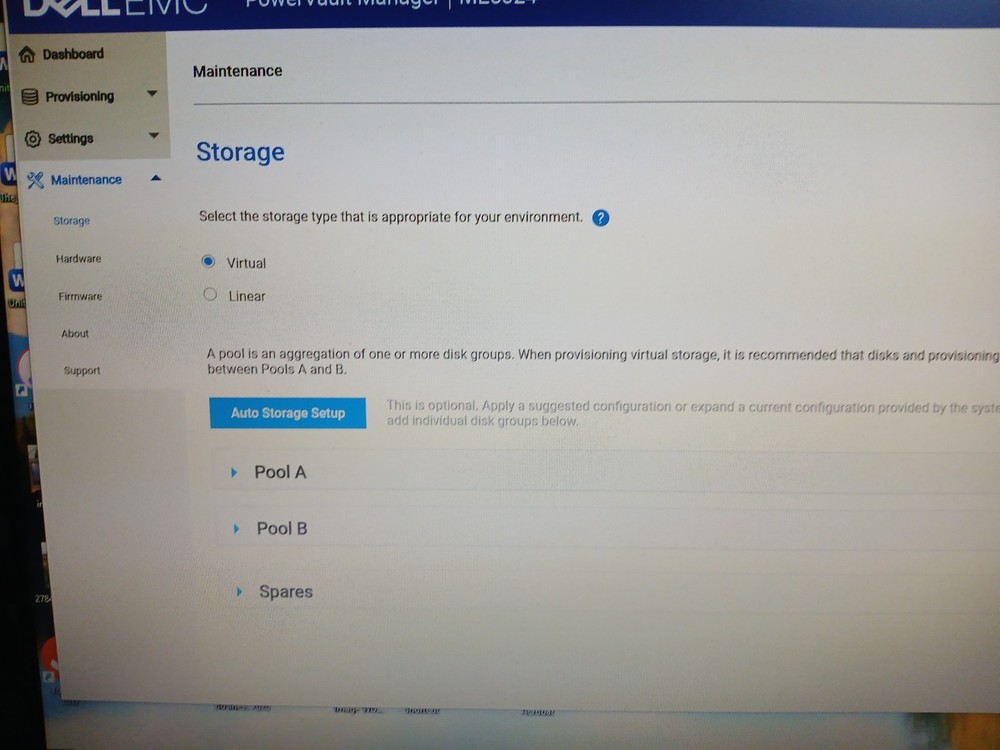 Dell EMC Powervault ME5024 storage array dual 12GBps SAS controllers KJTWM