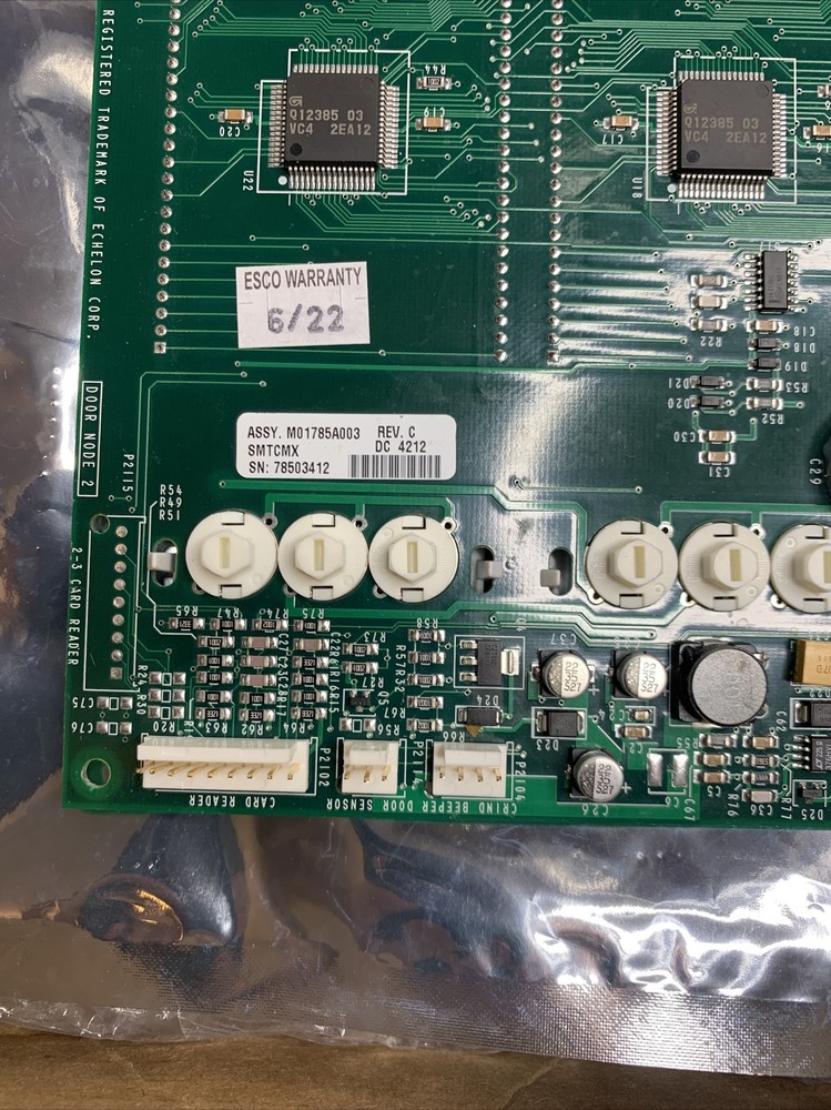 ECHELON Gilbarco M01785A003R Door Node 2 (E-500), No Core required.
