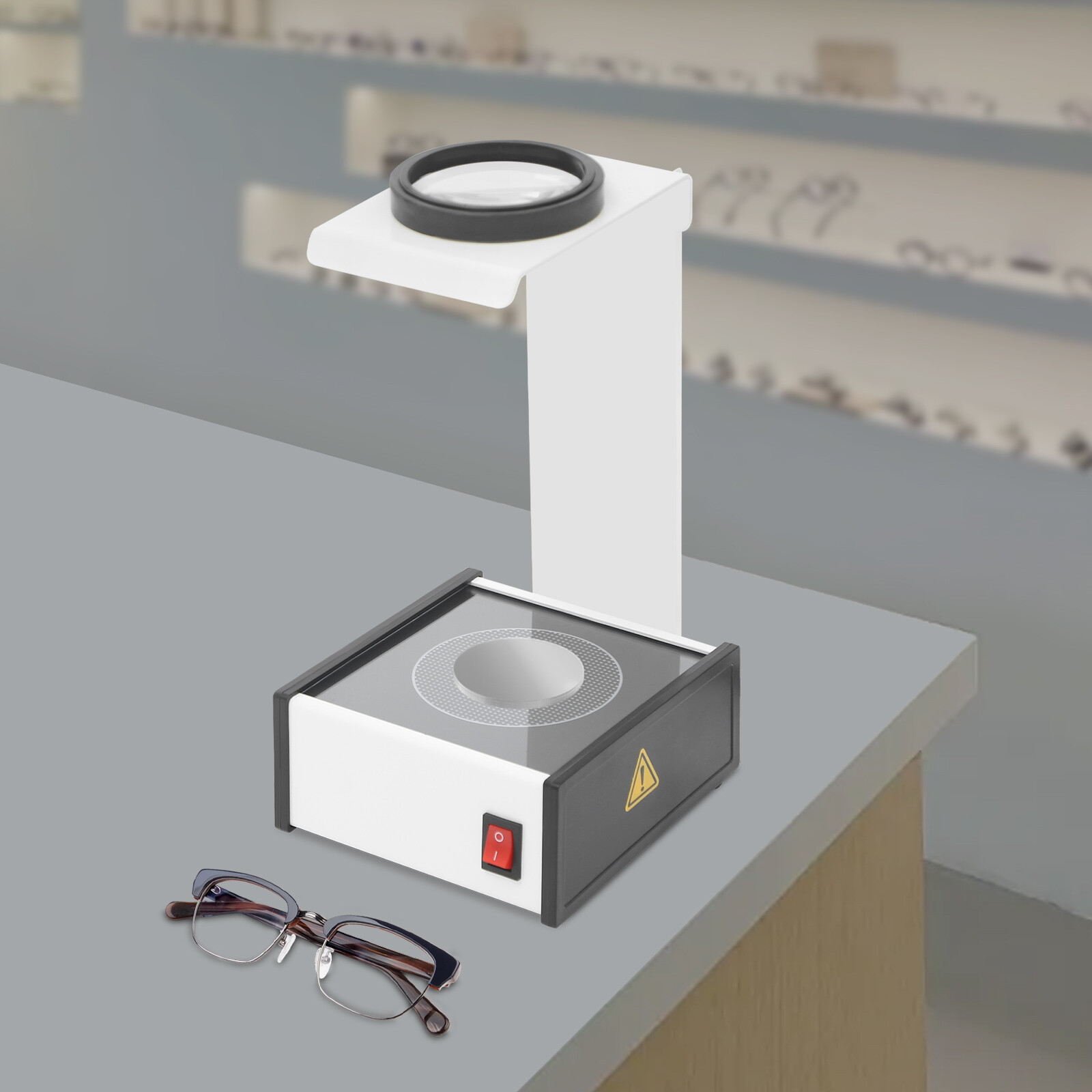 Corded Multifocal Optical Lens Tester Tabletop Lens Tester Lens Testing Machine
