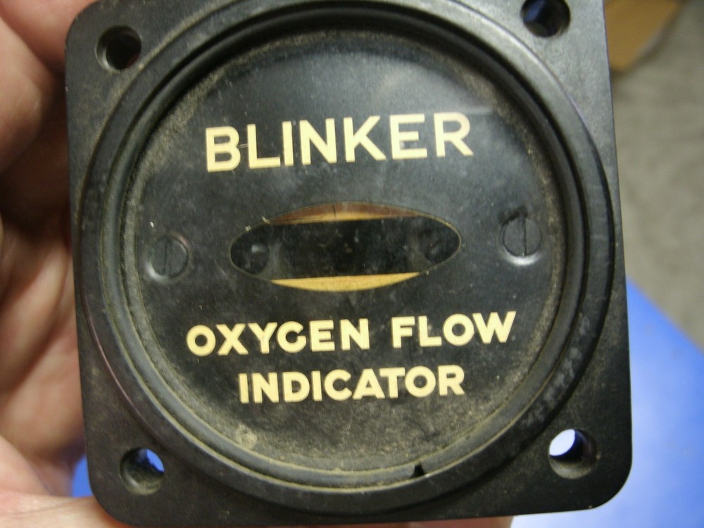 US AIRCRAFT BLINKER OXYGEN FLOW INDICATOR AN6029-1