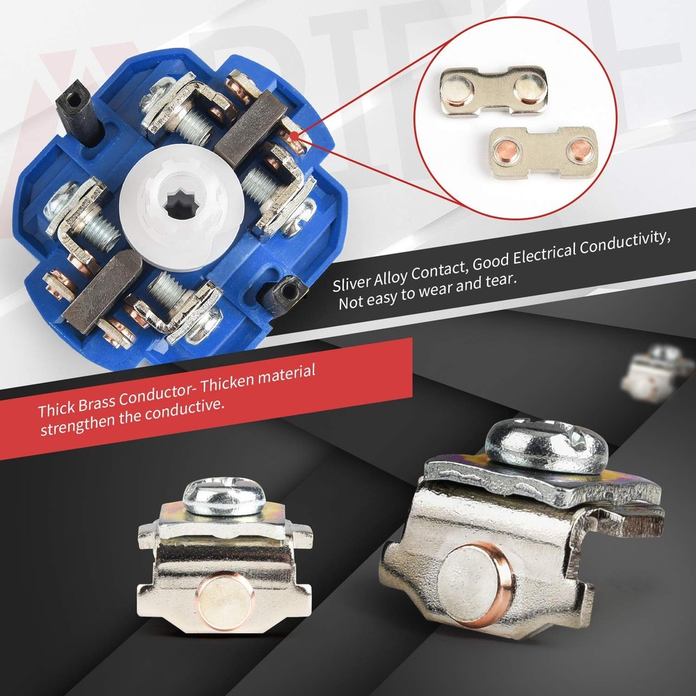 Changeover Selector Switch 3 Position 440V Universal Cam Selector (20A 8 Termina