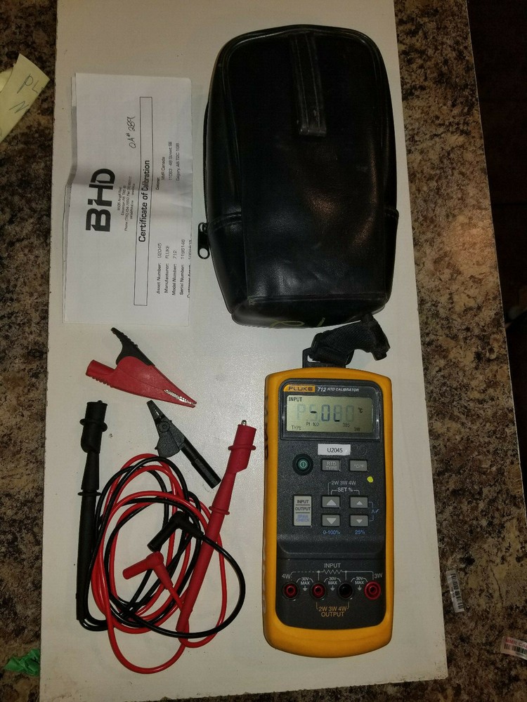 Fluke 712 RTD Process Calibrator