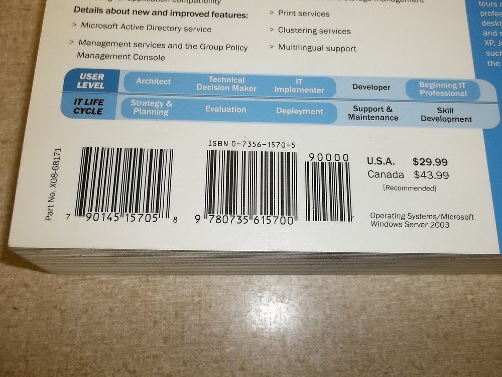 Introducing Windows Server 2003 w/ RC2 Windows Server 2003 *FREE SHIP*