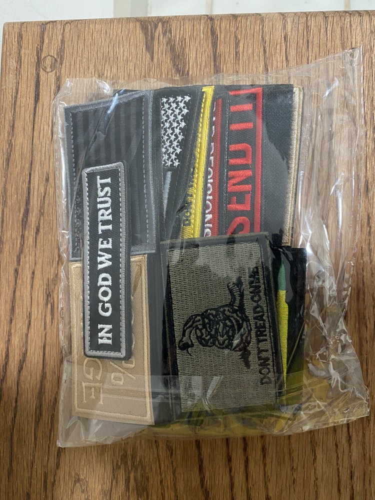 Tactical Patches 20 Count
