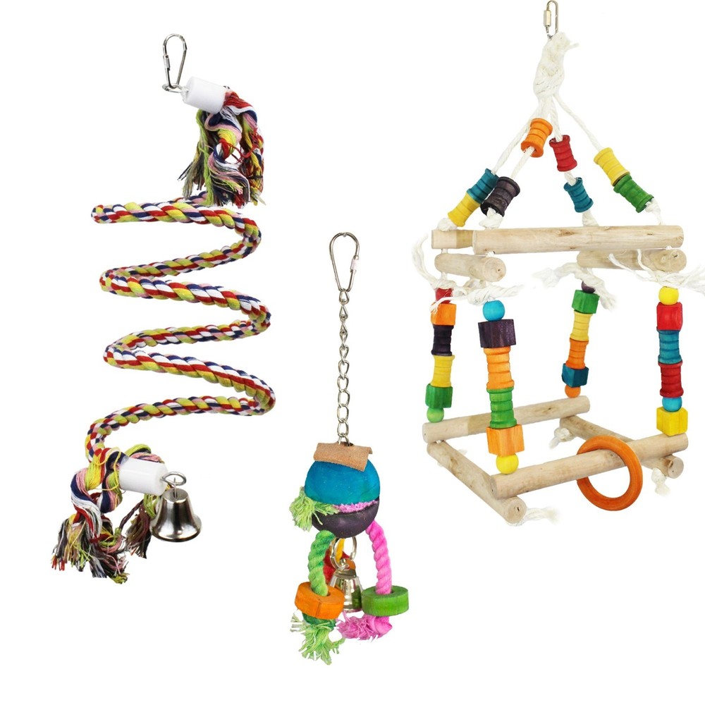 Rainbow Accessory Bundle - Toys / Cage Accessory - Sugar Glider, Squirrel, Degu