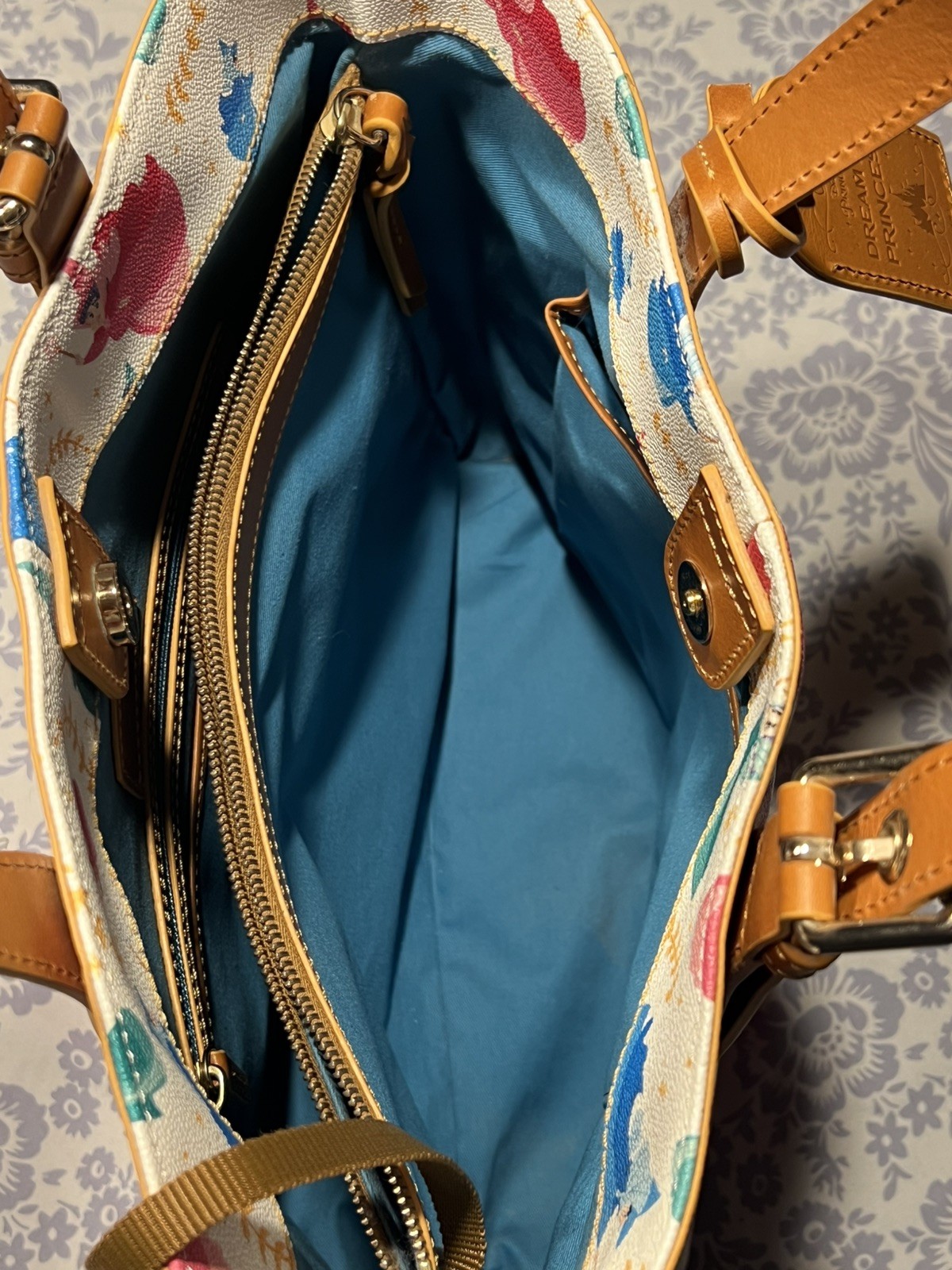 Dooney & Bourke 60th Anniversary DISNEY SLEEPING BEAUTY Limited Edition Bag Tote