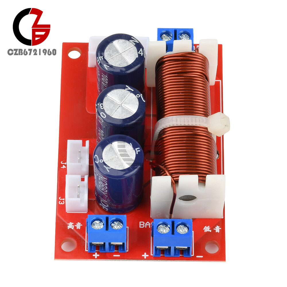 Speaker Frequency Divider Audio Crossover Board 2 Way 100Hz-10KHz Adjustable