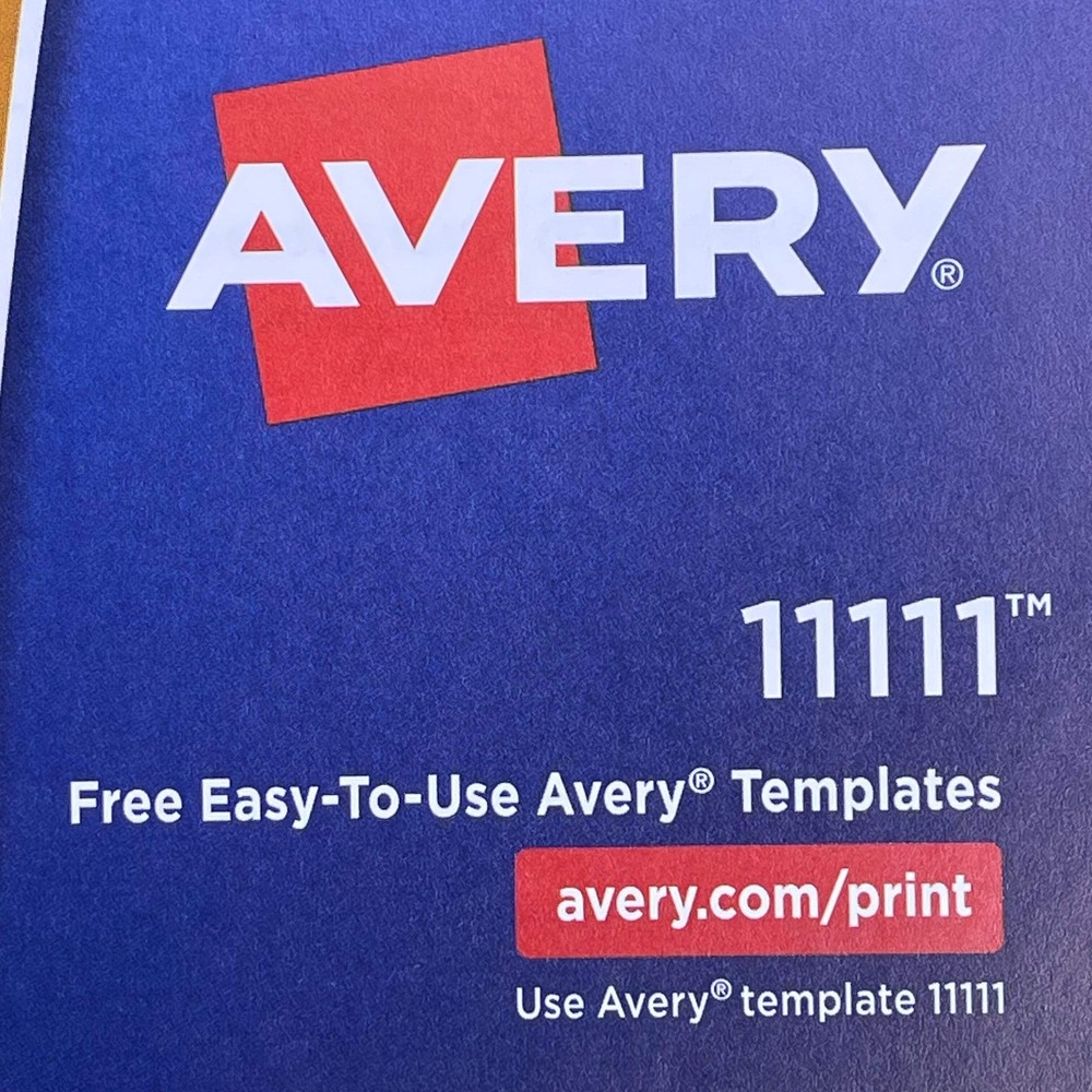 AVERY (12-PACK) Insertable Big Tab Dividers 3-Hole 8-Set Double-Sided Buff 11111