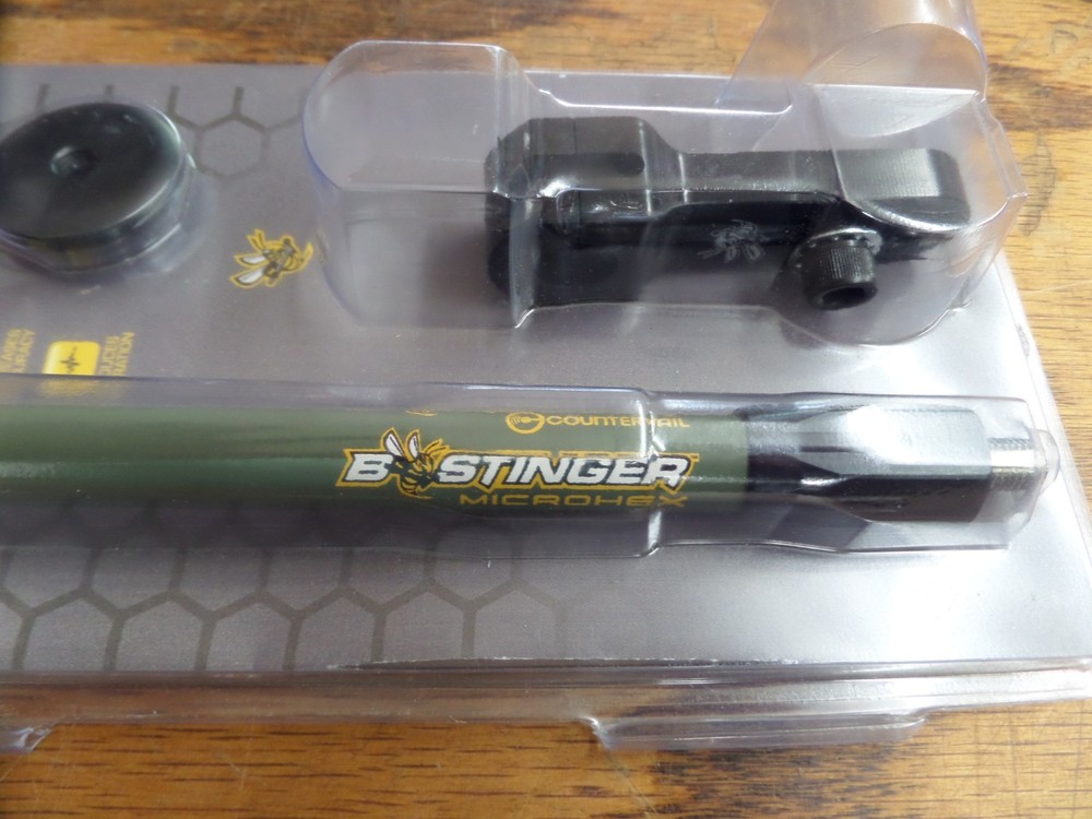 Bee Stinger MicroHex 12" Counter Slide Stabilizer w/countervail OLIVE