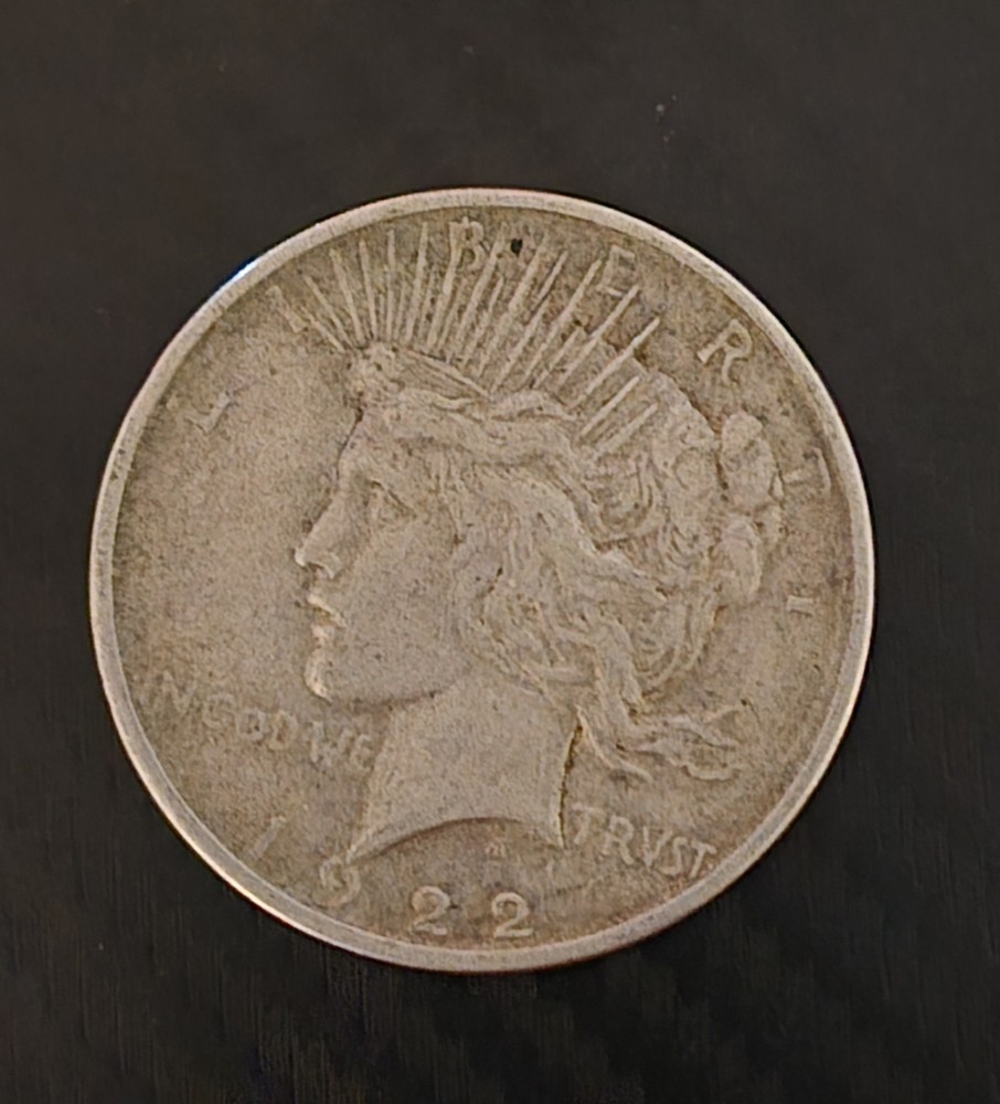 1922 LIBERTY PEACE SILVER DOLLAR