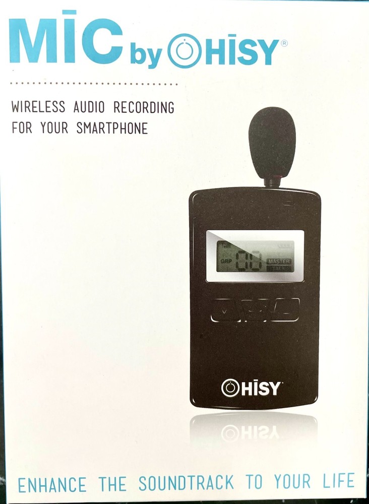 NEW Wireless Audio Recording for IOS /Android Smartphone made By HISY