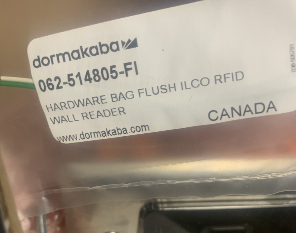dormakaba SRK-RNFC2 Keys Scan Open Box