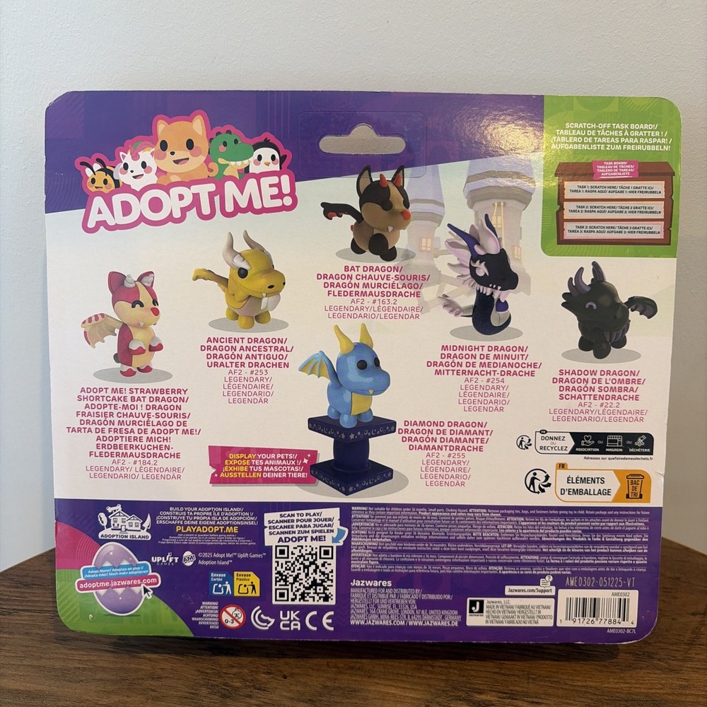 ADOPT ME ● Legendary Dragons 6 Figure Pack