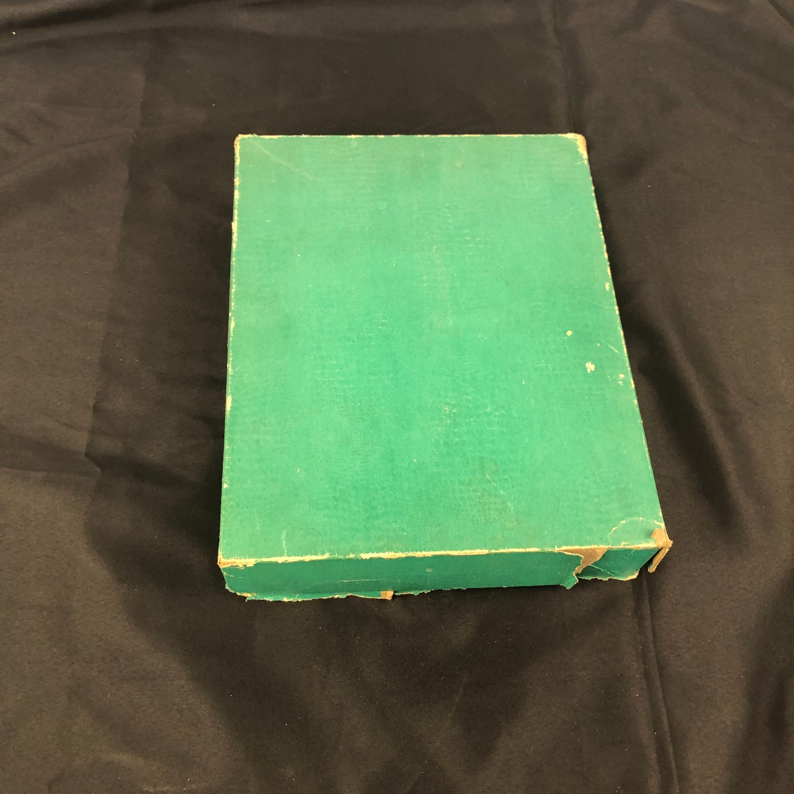 Vintage E. S. Lowe Roulette Wheel Game Set #907 w/ Layout Felt & Box 8” USA