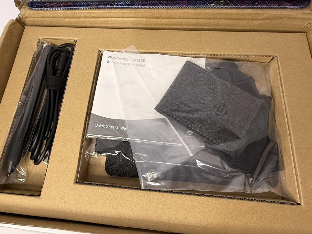 GAOMON M1220 Graphic Drawing Tablet Open Box