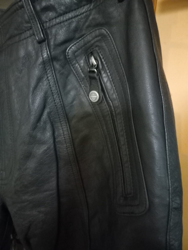 harley davidson leather Pants Unisex.